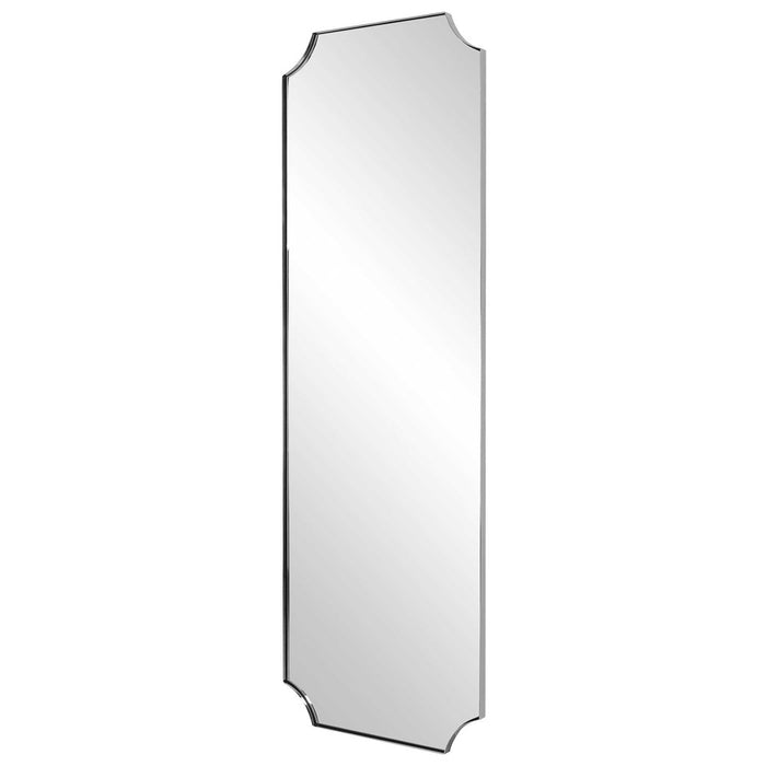 LENNOX TALL MIRROR, NICKEL