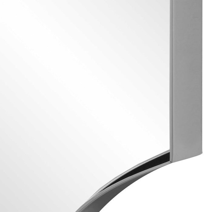 LENNOX TALL MIRROR, NICKEL