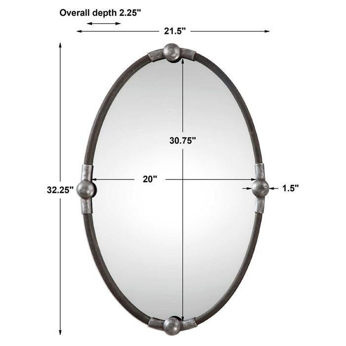 CARRICK OVAL MIRROR