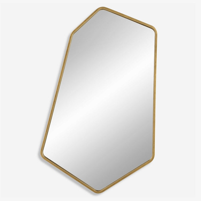 LINNEAH LARGE MIRROR, GOLD