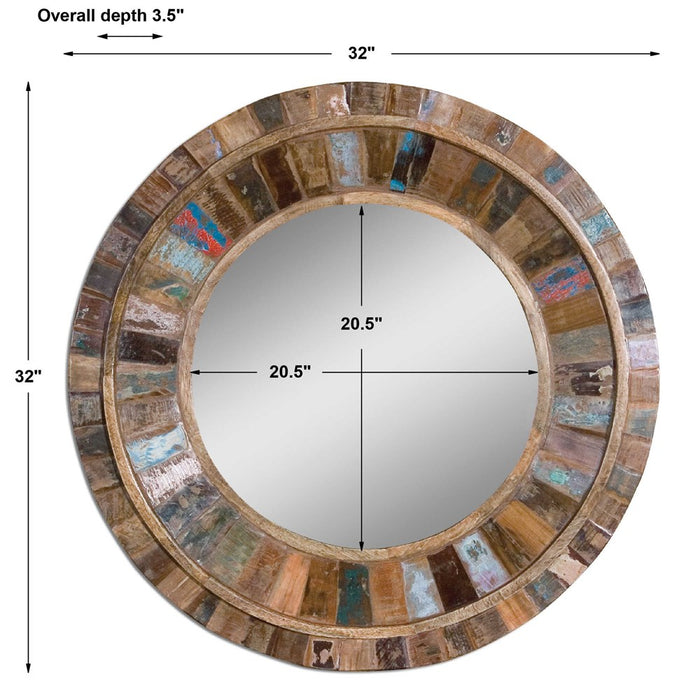 JEREMIAH ROUND MIRROR