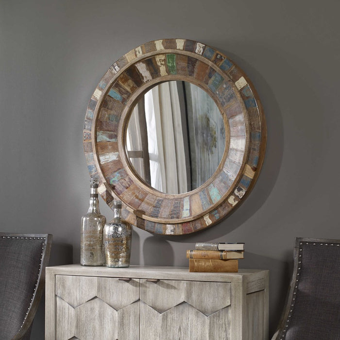 JEREMIAH ROUND MIRROR