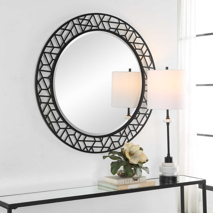 MOSAIC ROUND MIRROR