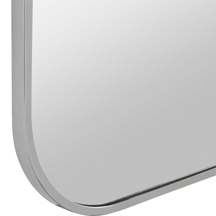 TAFT MIRROR, POLISHED NICKEL