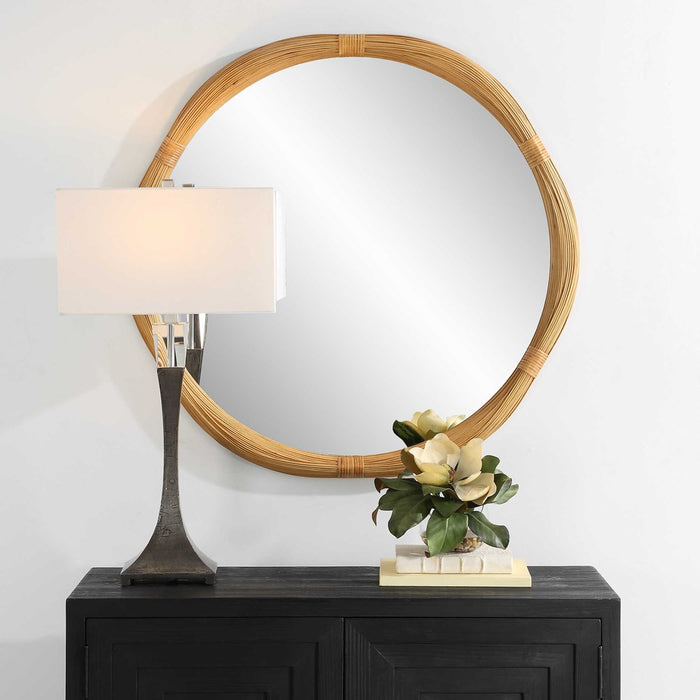 SALINA ROUND MIRROR