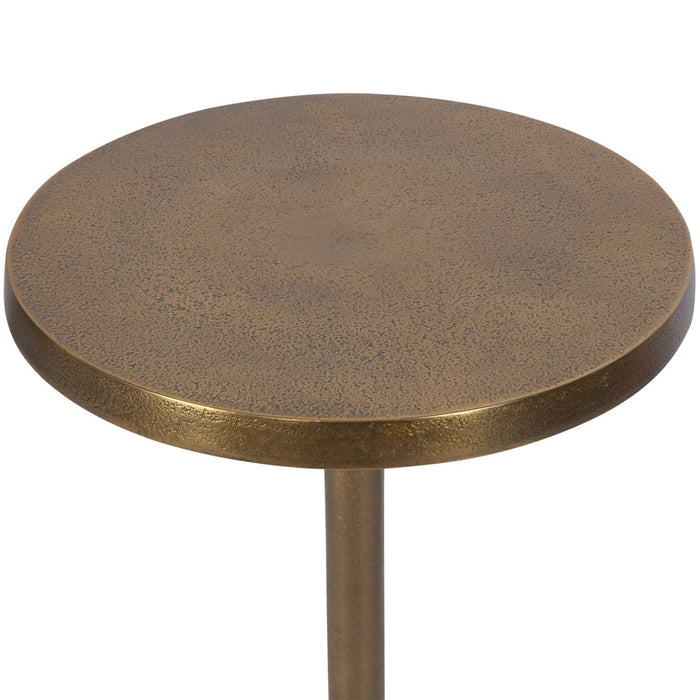 SANAGA DRINK TABLE, GOLD