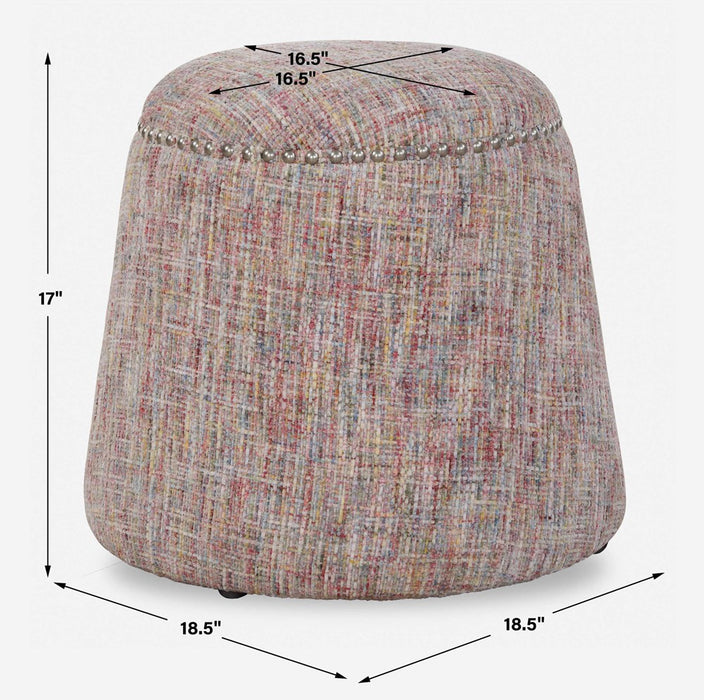 GUMDROP OTTOMAN, CONFETTI