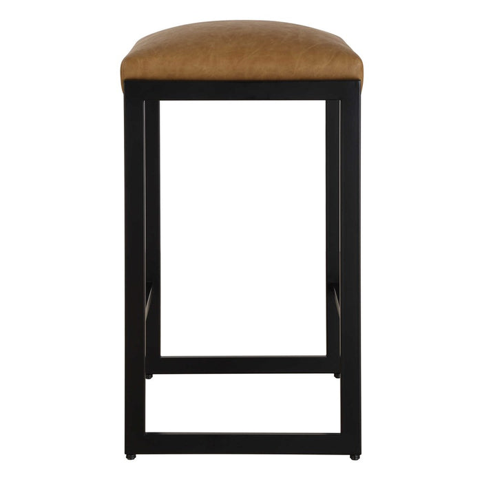 ATTICUS COUNTER STOOL, BLACK