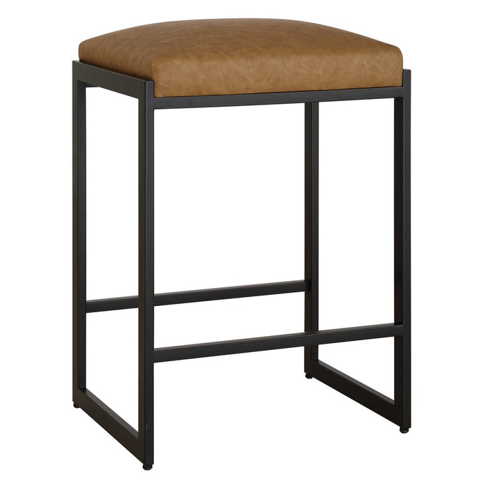 ATTICUS COUNTER STOOL, BLACK