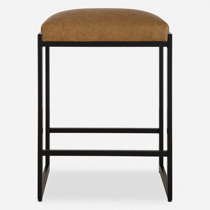 ATTICUS COUNTER STOOL, BLACK