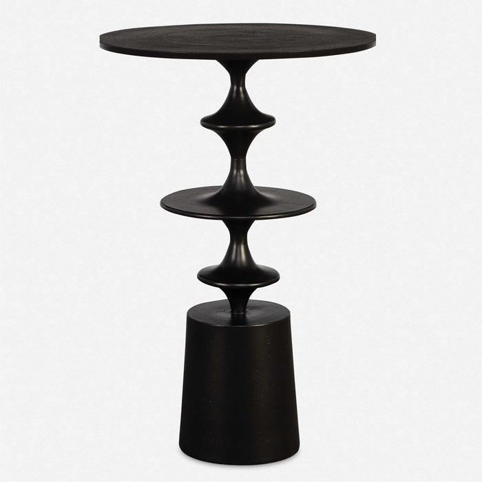 FLIGHT ACCENT TABLE, BLACK