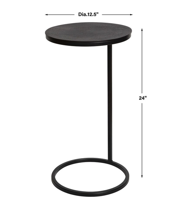 BRUNEI ACCENT TABLE, BRONZE