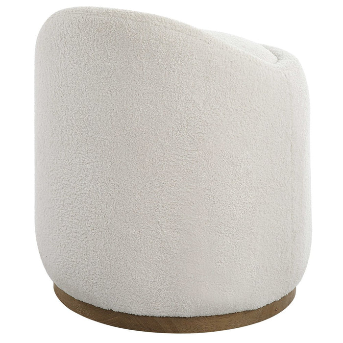 SWIRL SWIVEL OTTOMAN