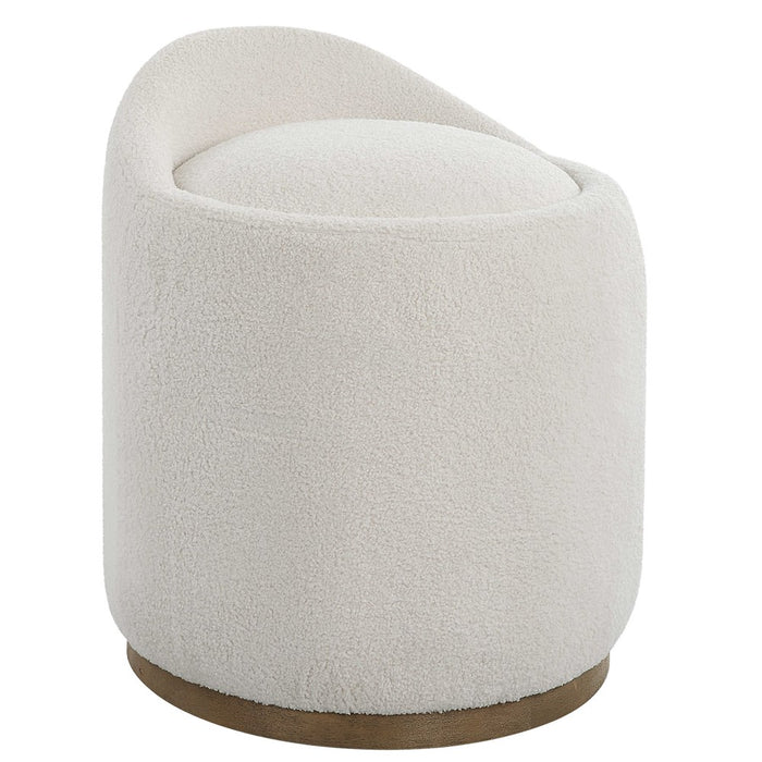 SWIRL SWIVEL OTTOMAN