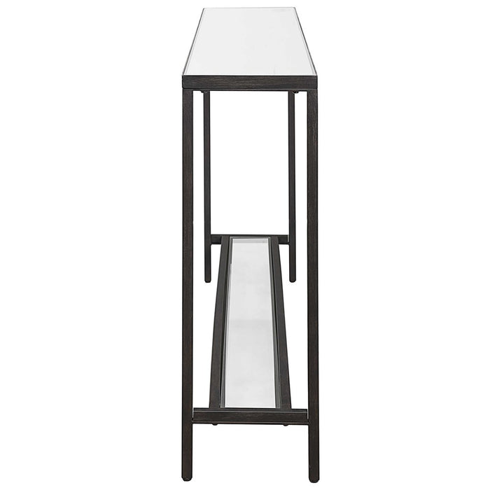 HAYLEY CONSOLE TABLE, BLACK