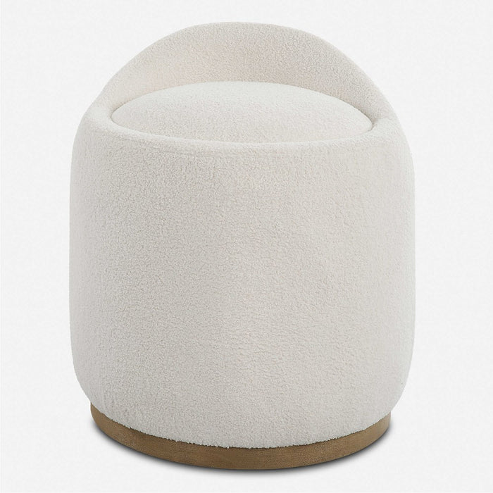 SWIRL SWIVEL OTTOMAN