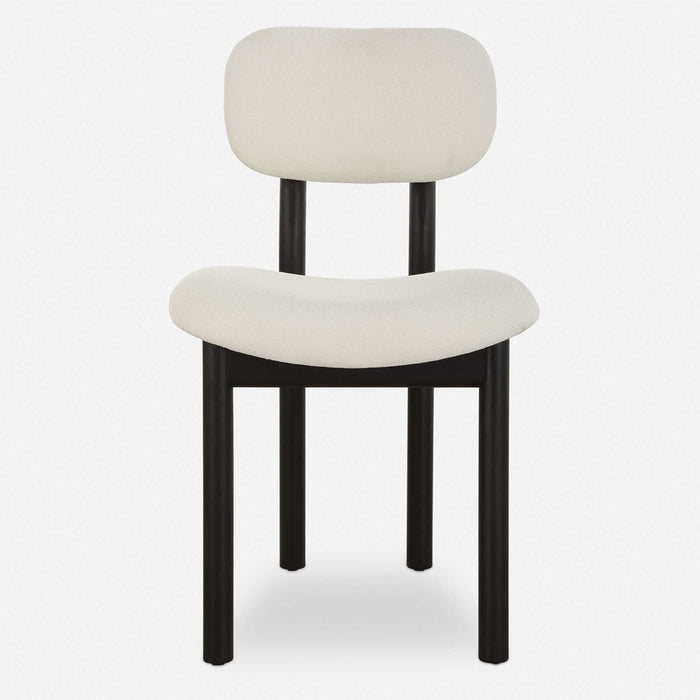 SCULPT DINING CHAIR, WHITE, 2 PER BOX, PRICED EACH