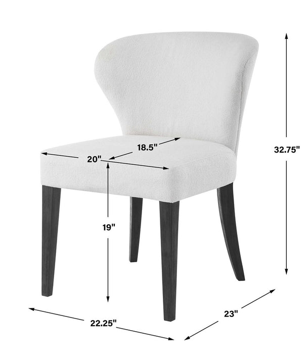 WHISPER DINING CHAIR, 2 PER BOX, PRICED EACH