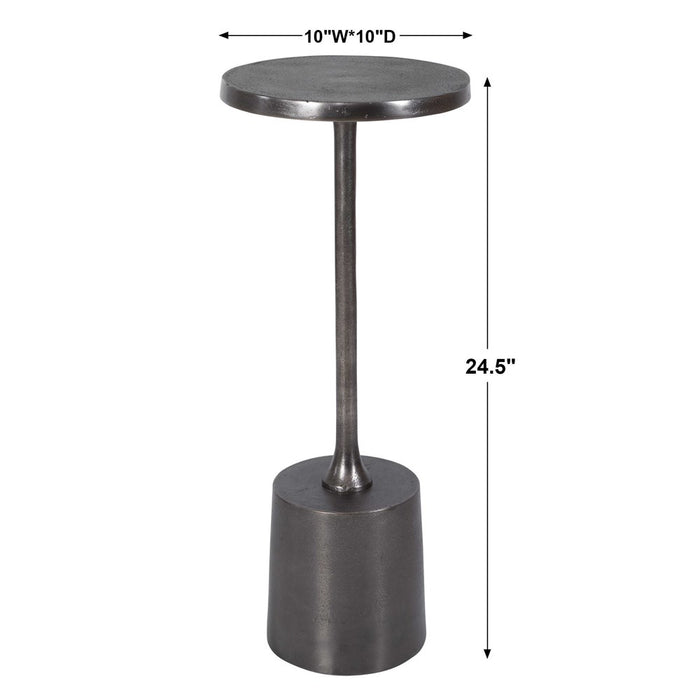 SANAGA DRINK TABLE, NICKEL