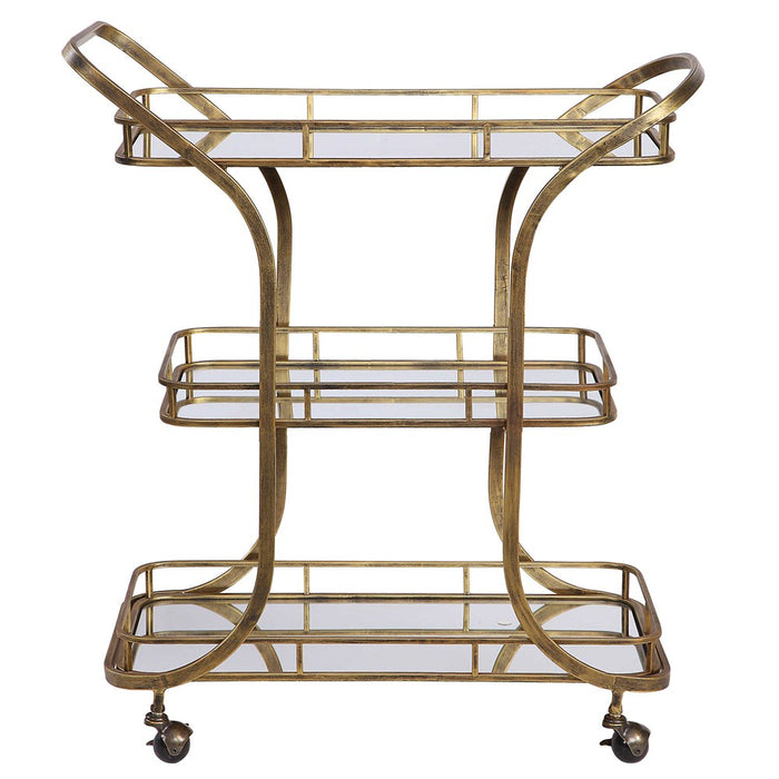 STASSI SERVING CART