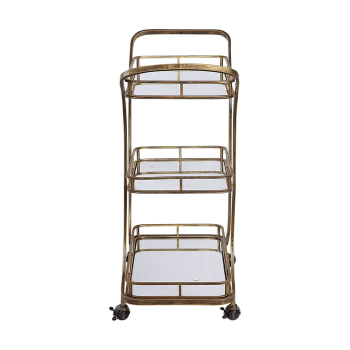 STASSI SERVING CART