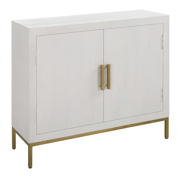 FRONT RANGE 2 DOOR CABINET, WHITE