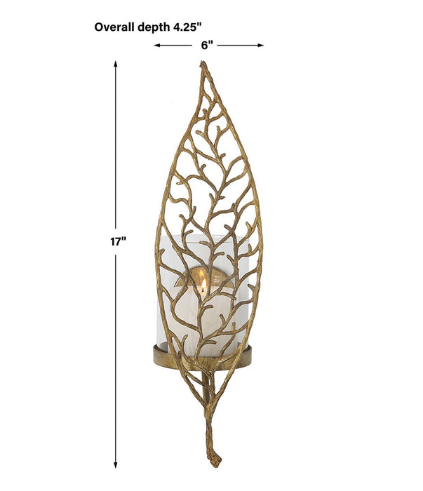 WOODLAND TREASURE CANDLE SCONCE