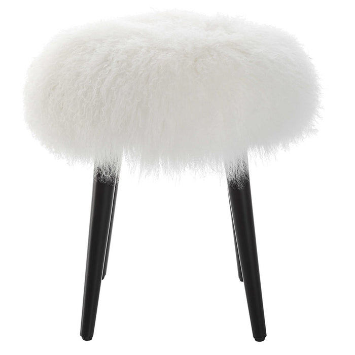 WOOLY ACCENT STOOL