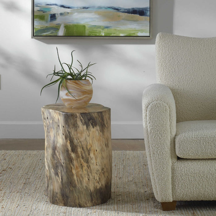 HABITAT ACCENT STOOL, NATURAL