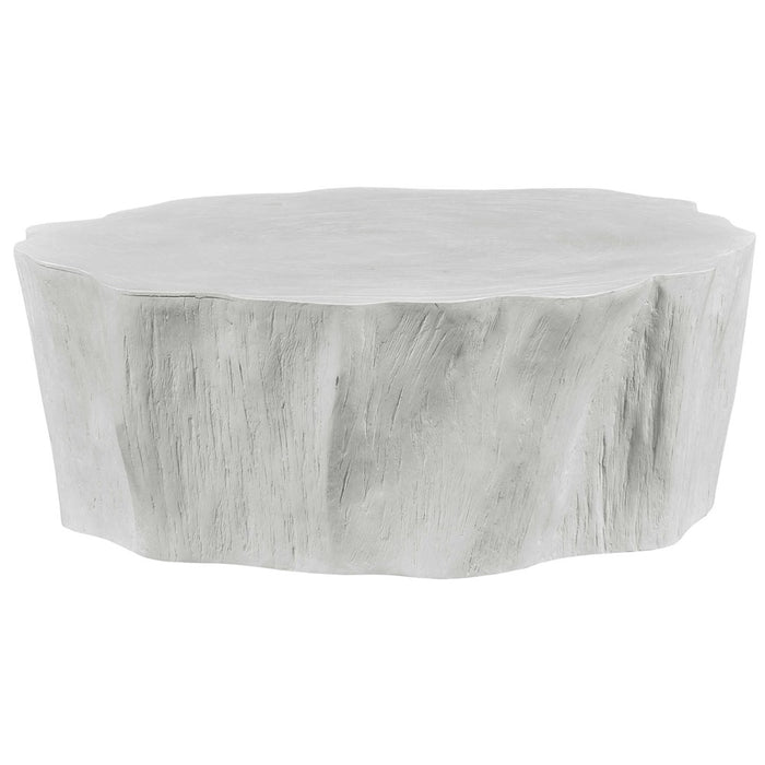 WOODS EDGE COFFEE TABLE, WHITE