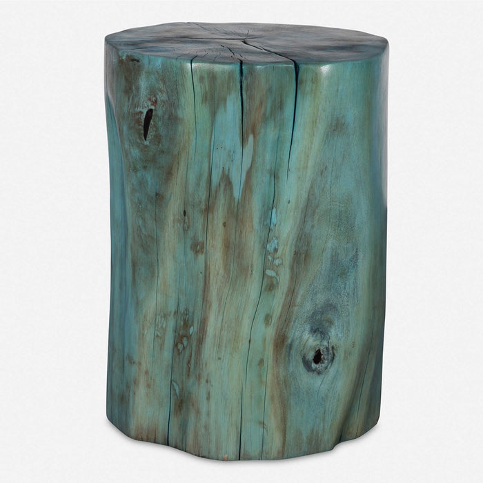 HABITAT ACCENT STOOL, BLUE