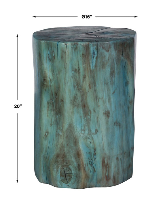 HABITAT ACCENT STOOL, BLUE