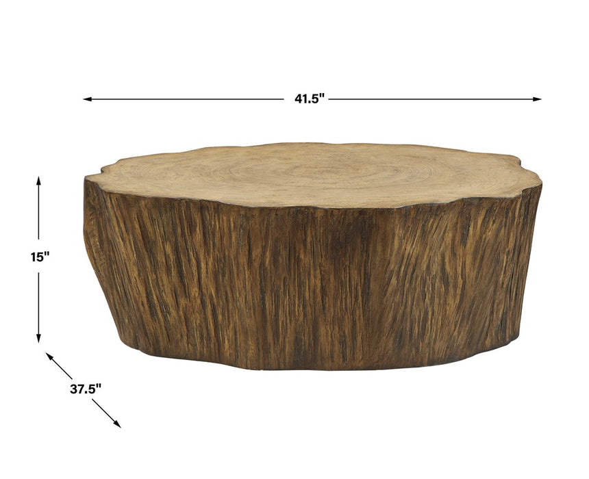 WOODS EDGE COFFEE TABLE, SIERRA