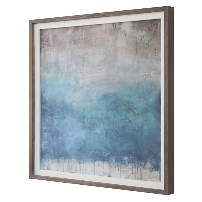 SERENITY PAUSED FRAMED PRINT