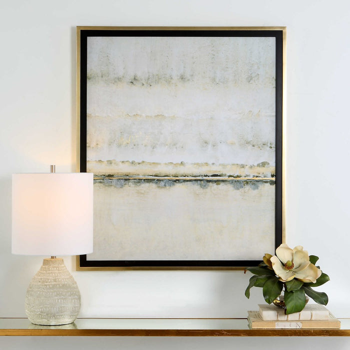 GILDED HORIZON FRAMED PRINT