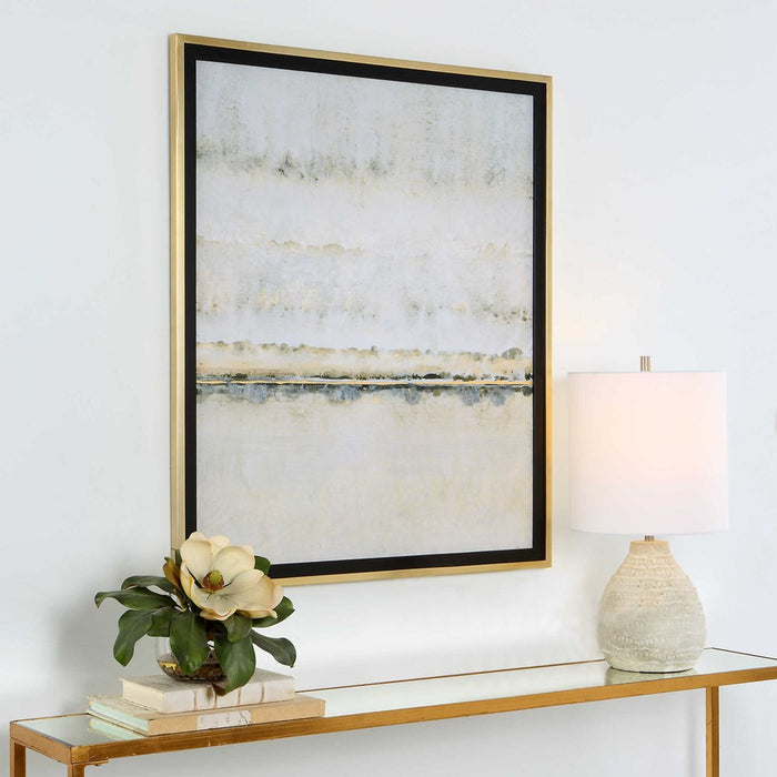 GILDED HORIZON FRAMED PRINT