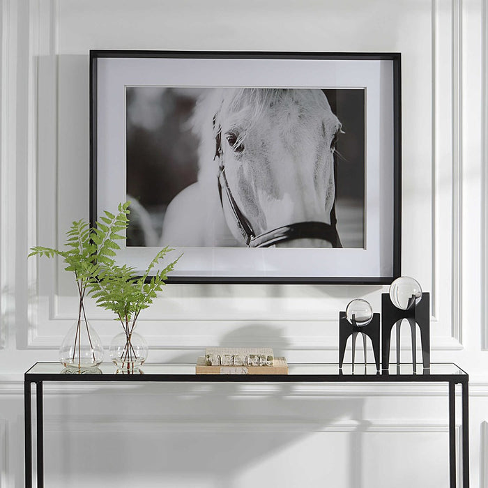 EYES ON THE PRIZE FRAMED PRINT