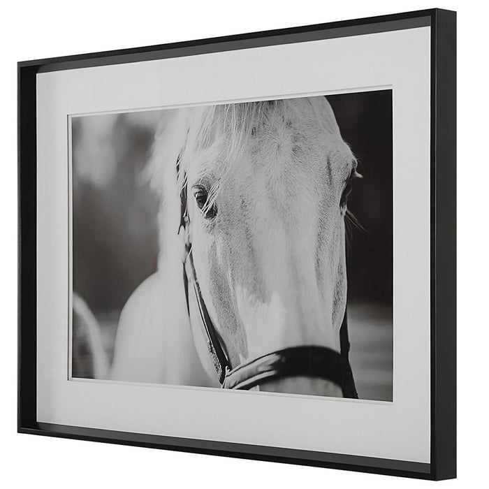 EYES ON THE PRIZE FRAMED PRINT