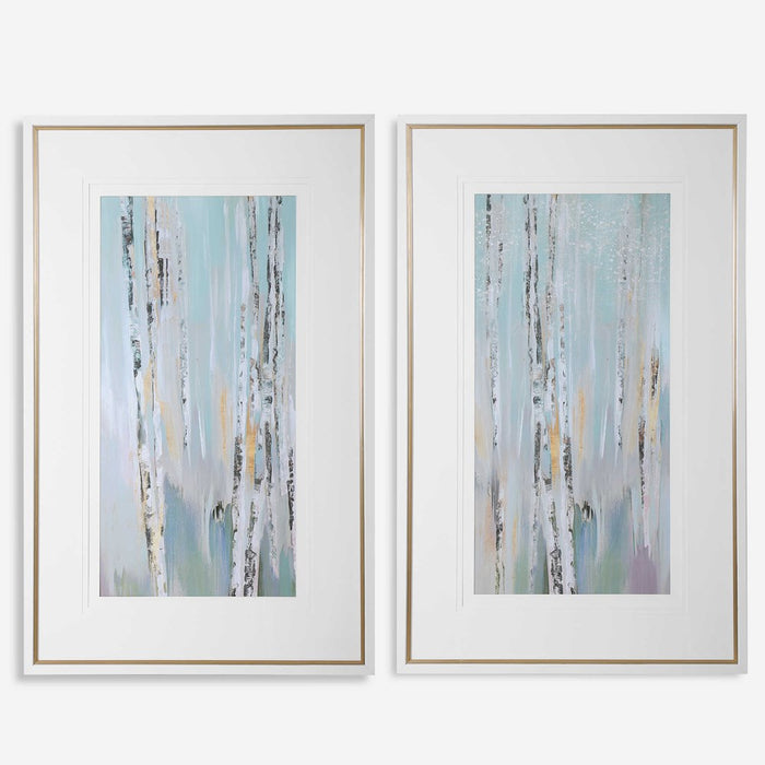 PANDORA'S FOREST FRAMED PRINTS, S/2