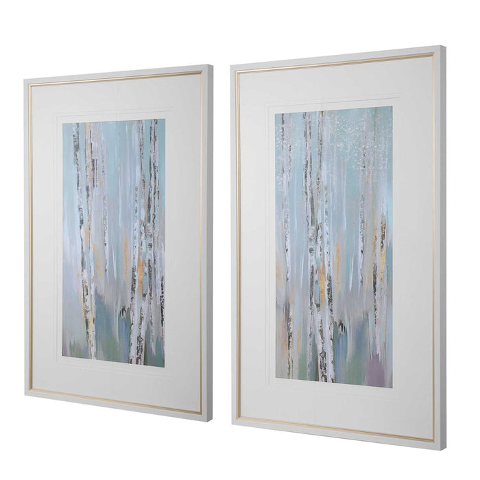 PANDORA'S FOREST FRAMED PRINTS, S/2