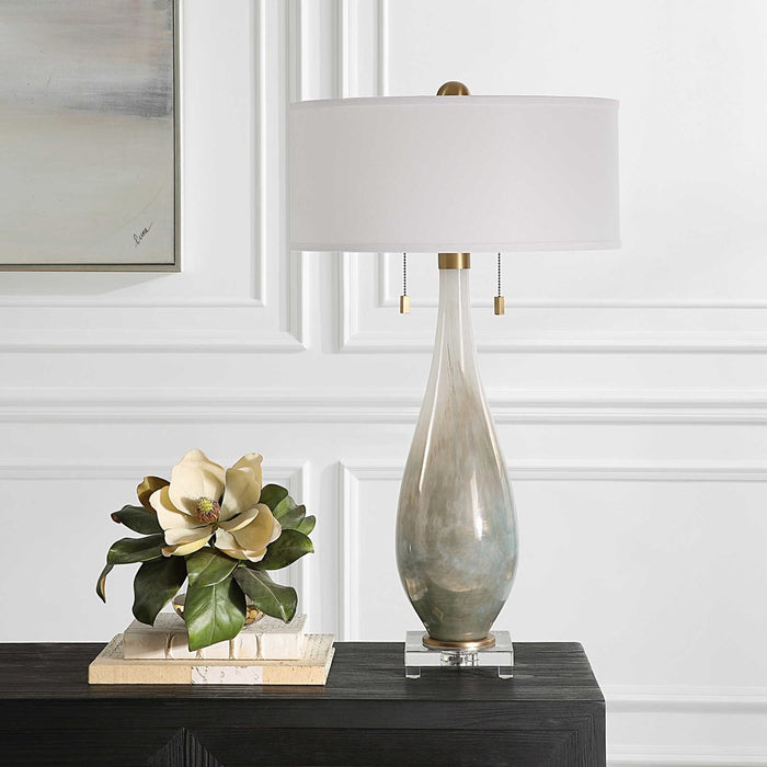 CARDONI TABLE LAMP, BRONZE