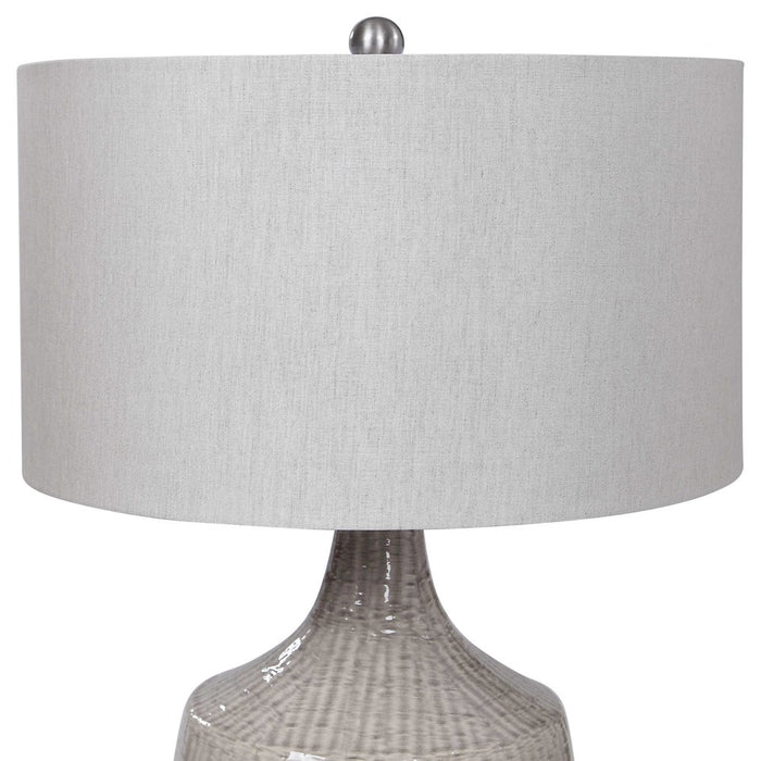 FELIPE TABLE LAMP, LIGHT GRAY