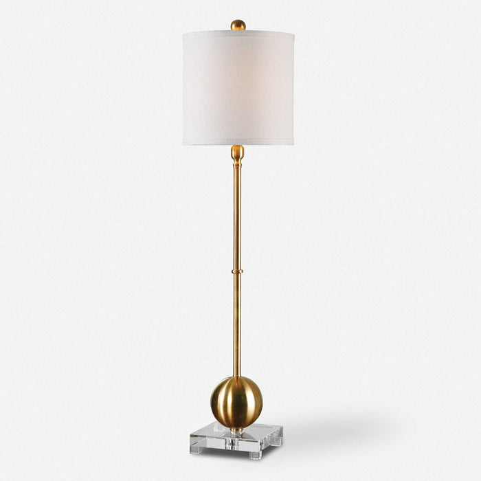 LATON BUFFET LAMP, BRASS