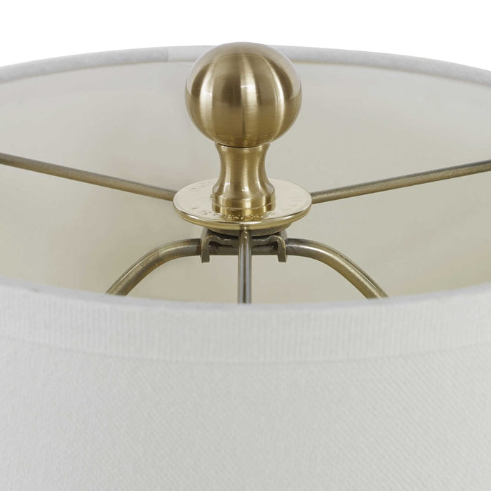 LATON BUFFET LAMP, BRASS