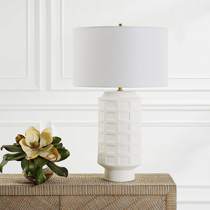 WINDOW PANE TABLE LAMP