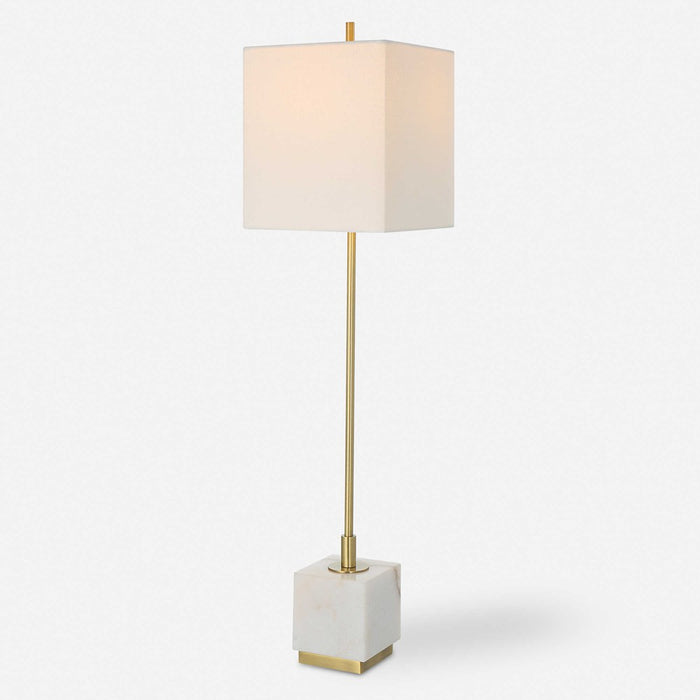 ESCORT BUFFET LAMP, BRASS