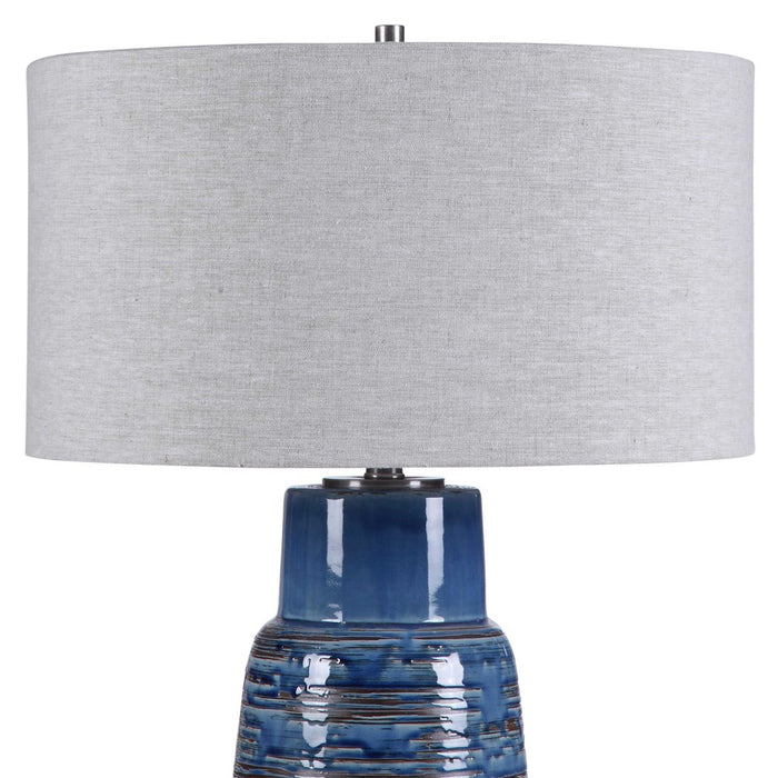 MAGELLAN TABLE LAMP, BLUE