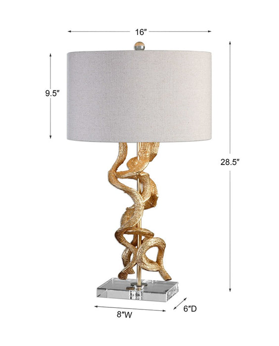 TWISTED VINES TABLE LAMP