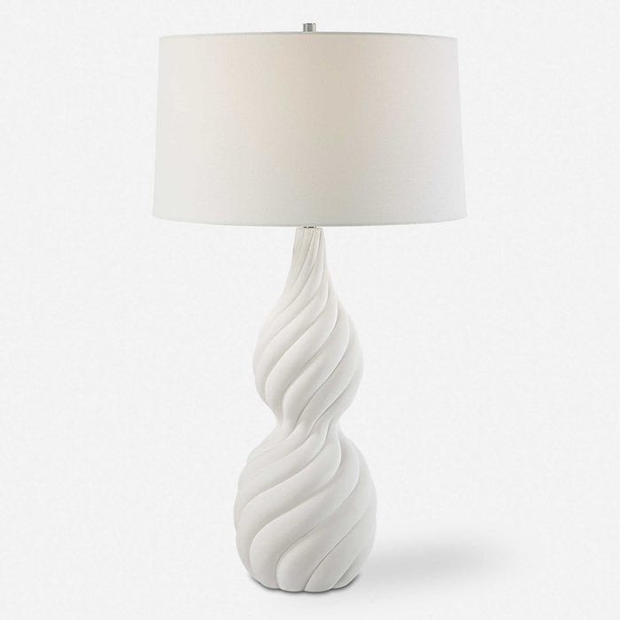 TWISTED SWIRL TABLE LAMP