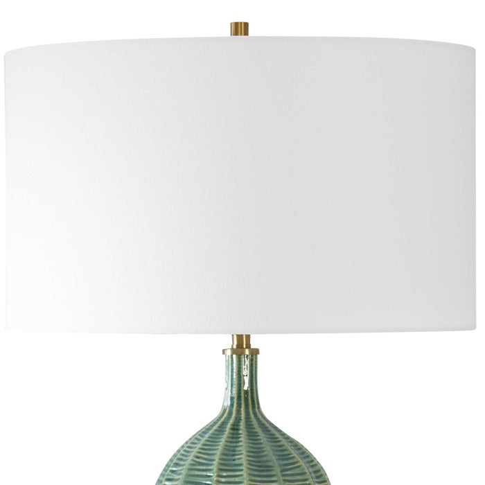 BIXBY GREEN TABLE LAMP